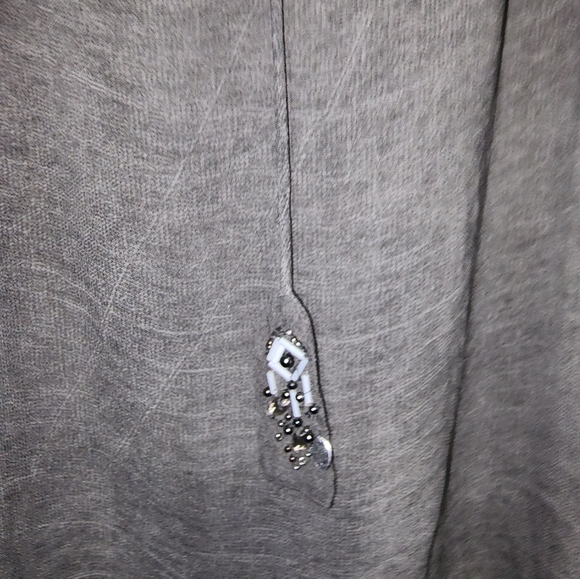 Gorgeous Boho Chic Slate Grey Colored Maxi Dress Small - Picture 16 of 16